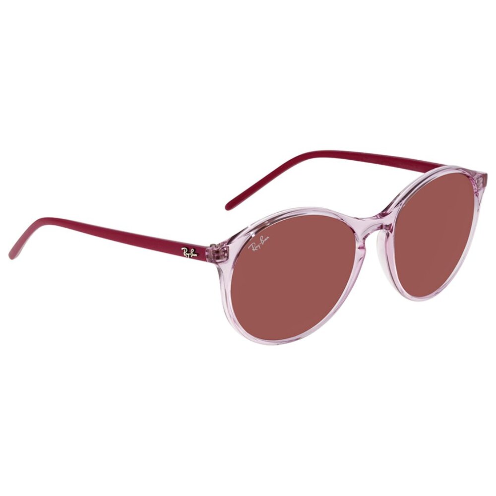 Ray-Ban pink retro round sunglasses RB4371 model